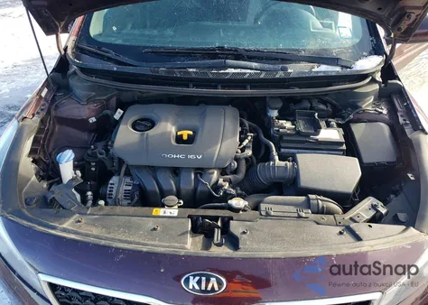 2017 Kia Forte Lx from USA, damaged, VIN 3KPFK4A74HE043461